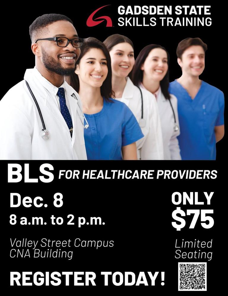 Gadsden State Skills Training to offer BLS for healthcare providers