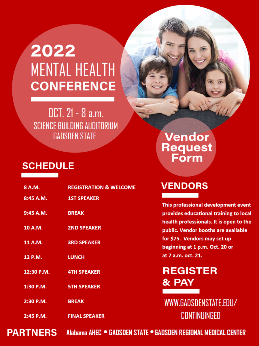 2022 Mental Health Conference vendor request