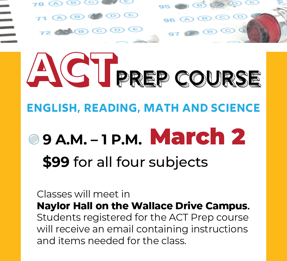 ACT Prep Course graphic