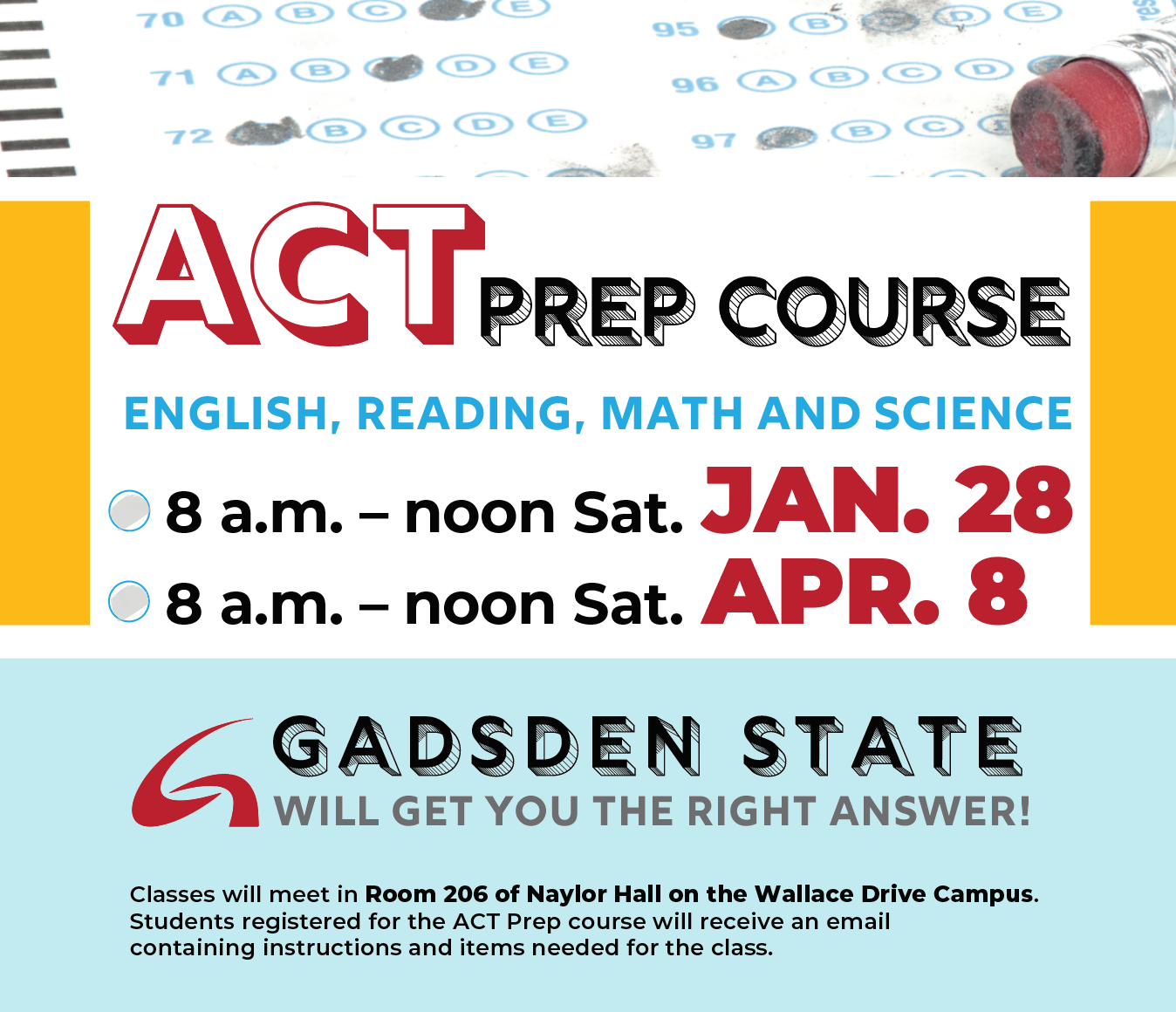 ACT test prep courses