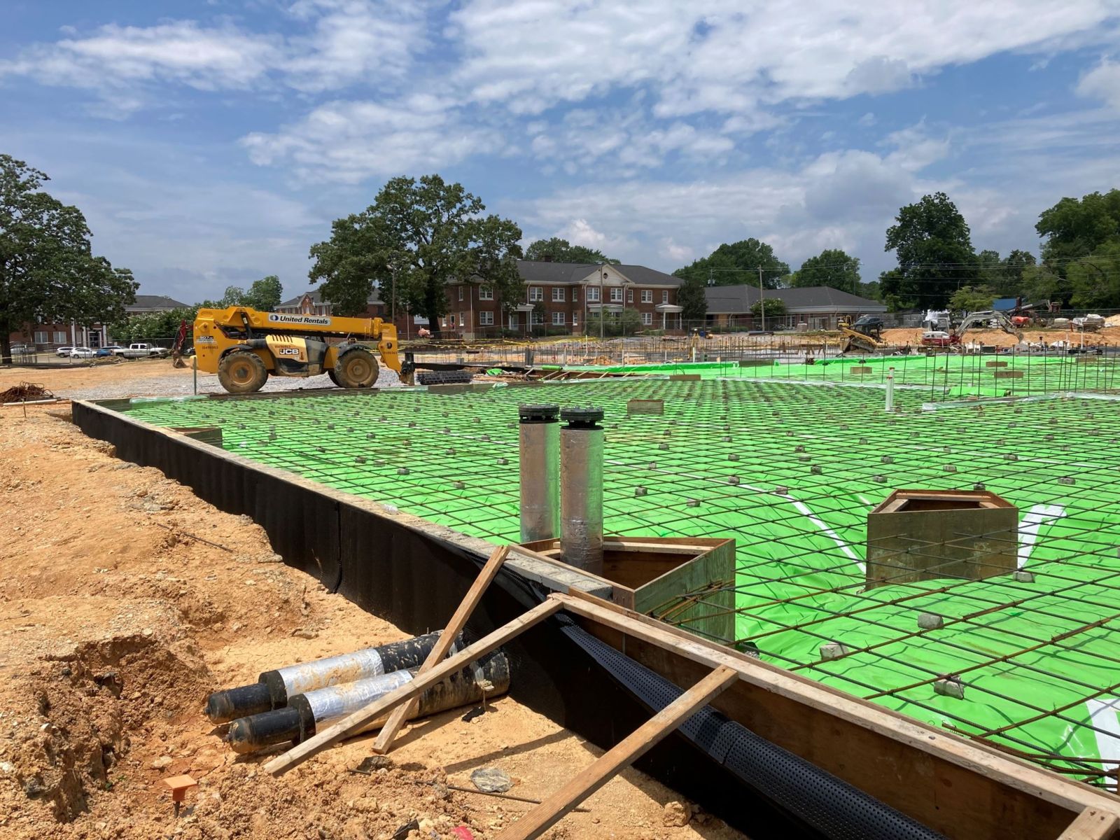 Construction of the Advanced Manufacturing and Workforce Skills Training Center is underway on the East Broad Campus of Gadsden State Community College
