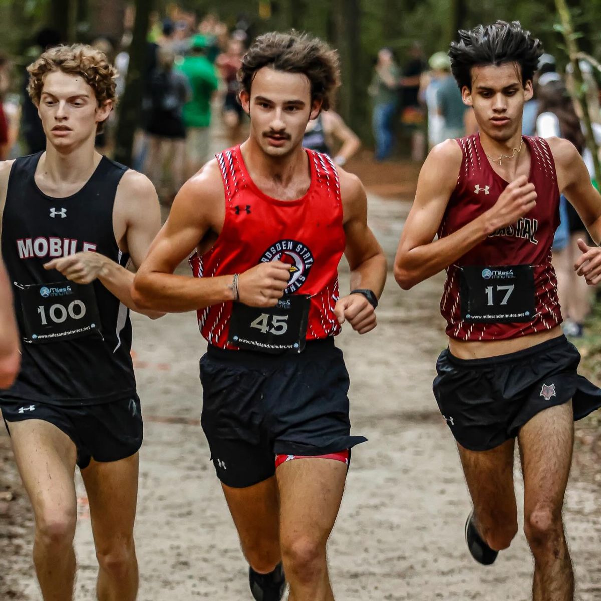 Cross Country runner Riley Mathews in the UWF Invitational