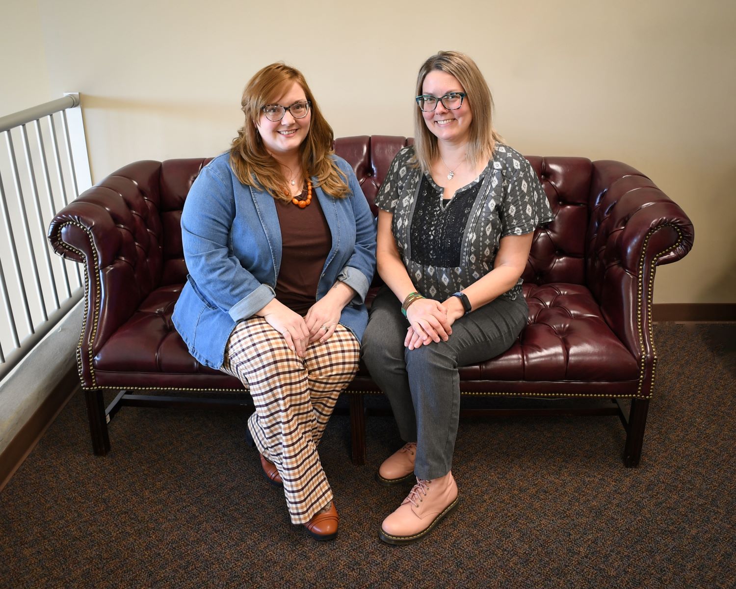 The poetic works of Tabitha Bozeman, left, and Rachel Houghton, both English instructors at Gadsden State Community College, have been published in “The Southern Poetry Anthology, Volume X: Alabama.”