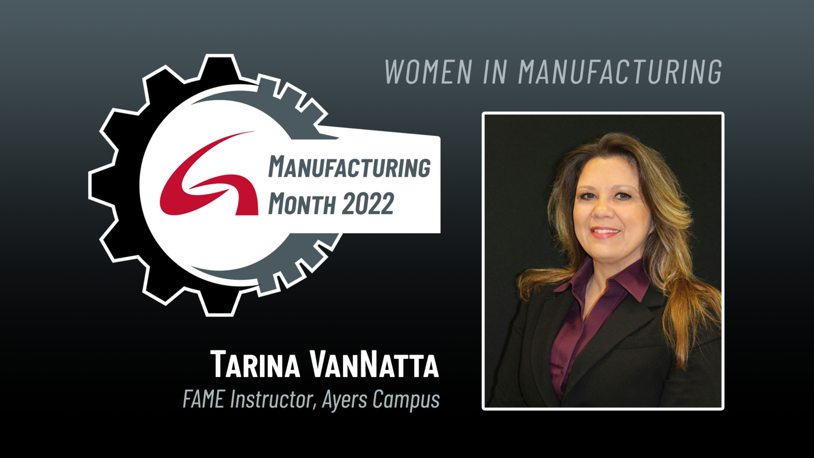 Women in Manufacturing spotlight Tarina VanNatta